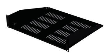 Gator 2U Shelf, 15 inch. Deep, Vented (Model GRW-SHELFVNT2) (GA-00422933)
