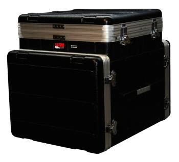 Gator 10U Top, 8U Side Console Audio Rack (Model GRC-10X8 PU) (GA-00422935)