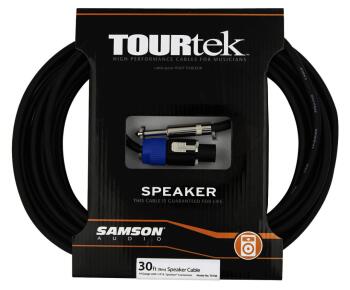 Tourtek Speaker Cables: 30-Foot Speaker Cable & Speakon Connector (SA-00140165)