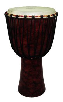 Red Marble Rope Tuned Djembe (10 inch.) (TY-00142632)