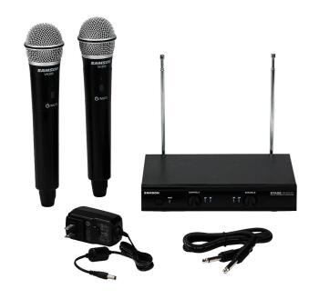 Stage 200 - Group C: Dual-Channel Handheld VHF Wireless System 2 Q6 Dy (SA-00174538)