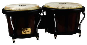 Artist Series Hand-Painted Brown Finish Bongos: 7 inch. & 8-1/2 inch. (TY-00755119)