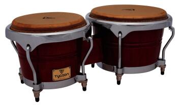 Concerto Series Red Finish Bongos: 7 inch. & 8-1/2 inch. (TY-00755123)