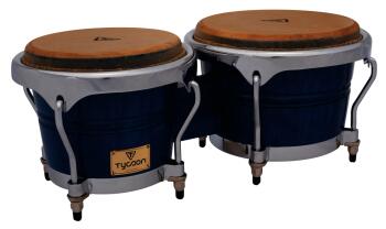 Concerto Series Blue Finish Bongos: 7 inch. & 8-1/2 inch. (TY-00755124)