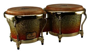 Master Platinum Sunrise Fade Series Bongos: 7 inch. & 8-1/2 inch. (TY-00755137)