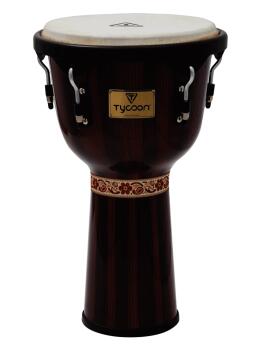 Artist Series Hand-Painted Brown Finish Djembe (12 inch.) (TY-00755155)