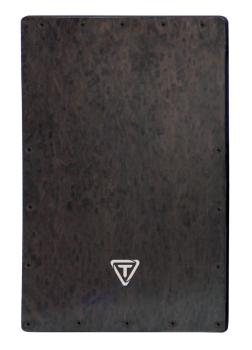 Acrylic Cajon Black Makah Burl Replacement Front Plate (HL-00755481)