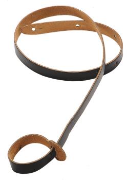 Genuine Leather Mandolin Strap - Black: Folk Instruments Series - 3/4  (GA-03719537)