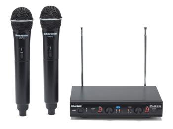 Stage 212: Frequency-Agile, Dual-Channel Handheld VHF Wireless System, (HL-00260543)