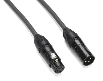 Tourtek Pro Quad Core Microphone Cable: 15-Foot XLR Cable with Gold Pl (HL-00269814)