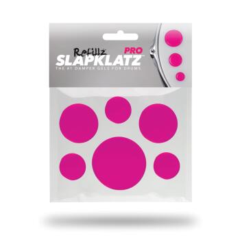 SlapKlatz Pro Refillz: 12 Pink Gel Pads No Case (HL-01109286)