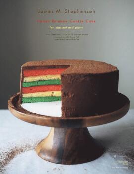 Italian Rainbow Cookie Cake (Clarinet and Piano) (HL-00349790)
