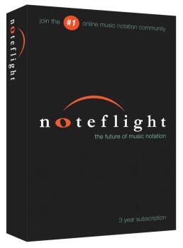 Noteflight®: 3-Year Subscription Retail Box For Composers and Arranger (NO-00137591)