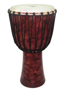 Red Marble Rope Tuned Djembe (12 inch.) (TY-00142633)