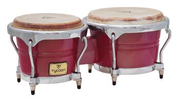 Concerto Series Red Spectrum Finish Bongos: 7 inch. & 8-1/2 inch. (TY-00755127)