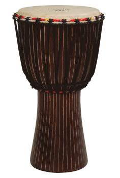 Hand-Carved African Djembe: 12 inch. Djembe with T1 Finish (TY-00755183)
