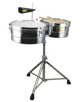 Chrome Shell Timbales (13 inch. & 14 inch.) (TY-00755200)
