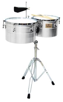 Deep-Shell Chrome Finish Timbales (14 inch. & 15 inch.) (TY-00755207)