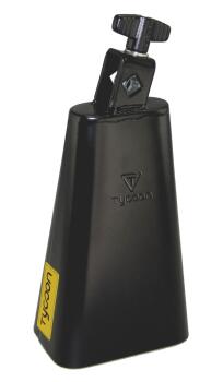 6.5 inch. Black Powder Coated Cowbell (TY-00755607)