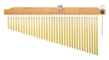 36 Gold Chimes with Natural Finish Wood Bar (TY-00755645)
