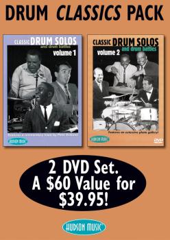 Drum Classics Pack: Classic Drum Solos and Drum Battles, Volumes 1 and (HL-00320518)