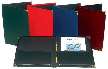 Choral Rehearsal Folder: 9 x 12 with Gusset Pockets - Green (HL-00119374)
