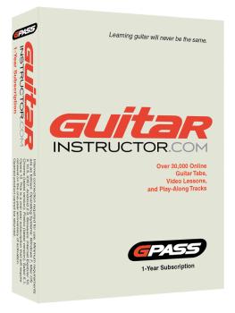 G-Pass for Guitar and Bass Players: 1-Year Subscription to Guitarinstr (HL-00790329)