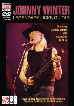 Johnny Winter - Legendary Licks Guitar: A Step-by-Step Breakdown of Hi (HL-02501307)