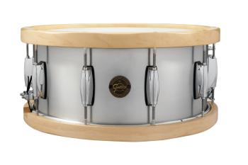 Gretsch 6.5x14 Aluminum Wood Hoop Snare Drum (HL-00776437)