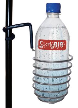 The Original SwirlyGig®: Drink Holder for 1/2 inch. Tubing - Silver (HL-00123396)