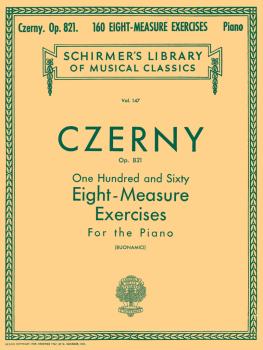 160 Eight-Measure Exercises, Op. 821: Schirmer Library of Classics Vol (HL-50253060)