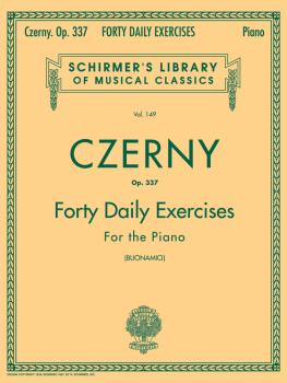 Czerny - 40 Daily Exercises, Op. 337: Schirmer Library of Classics Vol (HL-50253080)
