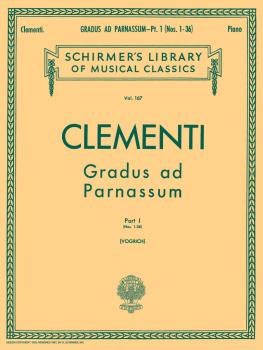 Gradus Ad Parnassum - Book 1 (Schirmer Library of Classics Volume 167  (HL-50253190)
