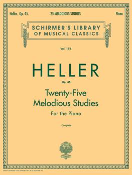 25 Melodious Studies, Op. 45 (Complete): Schirmer Library of Music Vol (HL-50253250)