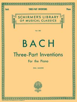 15 Three-Part Inventions: Schirmer Library of Classics Volume 380 Pian (HL-50254620)