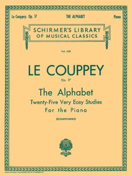 Alphabet, Op. 17 (25 Very Easy Studies): Schirmer Library of Classics  (HL-50254890)