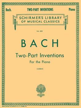 15 Two-Part Inventions: 15 Two-Part Inventions Czerny Schirmer Library (HL-50256680)