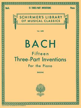 15 Three-Part Inventions (Schirmer Library of Classics Volume 1498 Pia (HL-50259680)