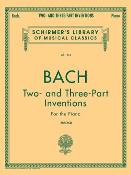 Two- and Three-Part Inventions (Schirmer Library of Classics Volume 15 (HL-50260210)