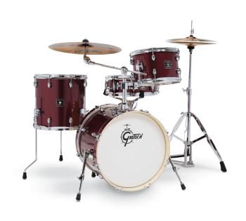 Gretsch Energy 4 Piece Street Kit With Hardware (18/12/14/14SN) (Ruby  (HL-00777731)