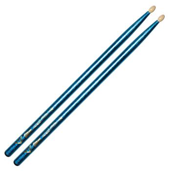 Color Wrap 5A Blue Sparkle Drum Sticks (HL-00256450)