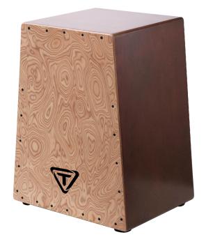 Vertex Series Cajon with Siam Oak Body (with Makah-Burl Front Plate) (HL-00266877)
