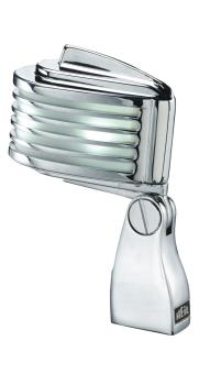 The Fin - Chrome Body/White LED: Retro-Styled Dynamic Cardioid Microph (HL-00364932)
