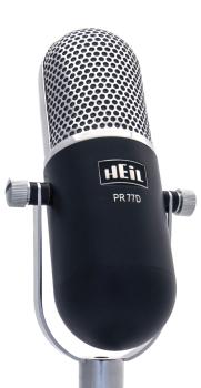 PR77D - Black: Deco Series Dynamic Microphone with PR40 Element (HL-00365006)