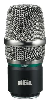 RC 22 - Nickel: Replacement Wireless Capsule for PR22 Microphone (HL-00365008)