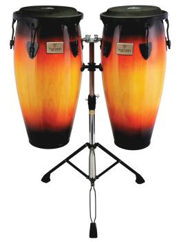Supremo Sunburst Series Congas: 11 inch. & 12 inch. Congas with Double (HL-00364145)