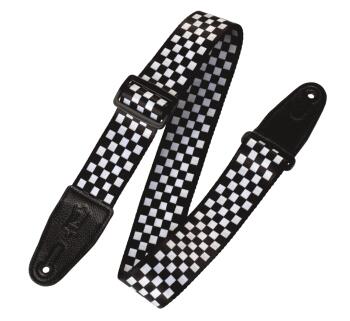 Polyester Guitar Strap - Checkerboard: Print Series - 2 inch. Wide (HL-03719516)