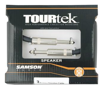 Tourtek Speaker Cables: 3-Foot Speaker Cable, 1/4-Inch Connectors (SA-00140161)