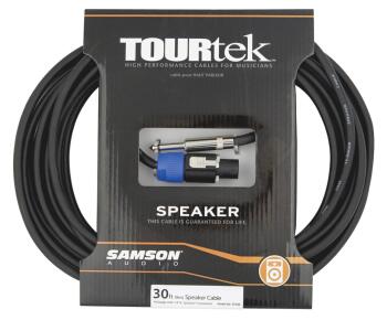 Tourtek Speaker Cables: 30-Foot Speaker Cable & Speakon Connector (SA-00140165)