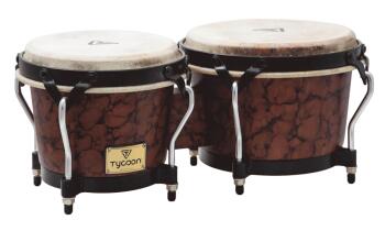Supremo Series Marble Finish Bongos: 7 inch. & 8-1/2 inch. (TY-00755112)